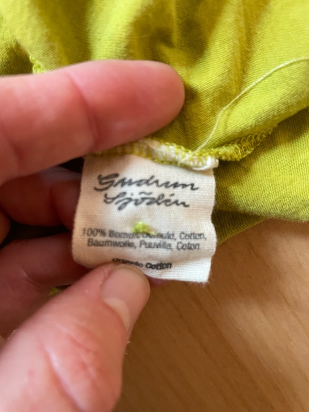 Gudrun Sjoden Lime Green Button-Front Sleeveless Dress - Picture 5 of 6